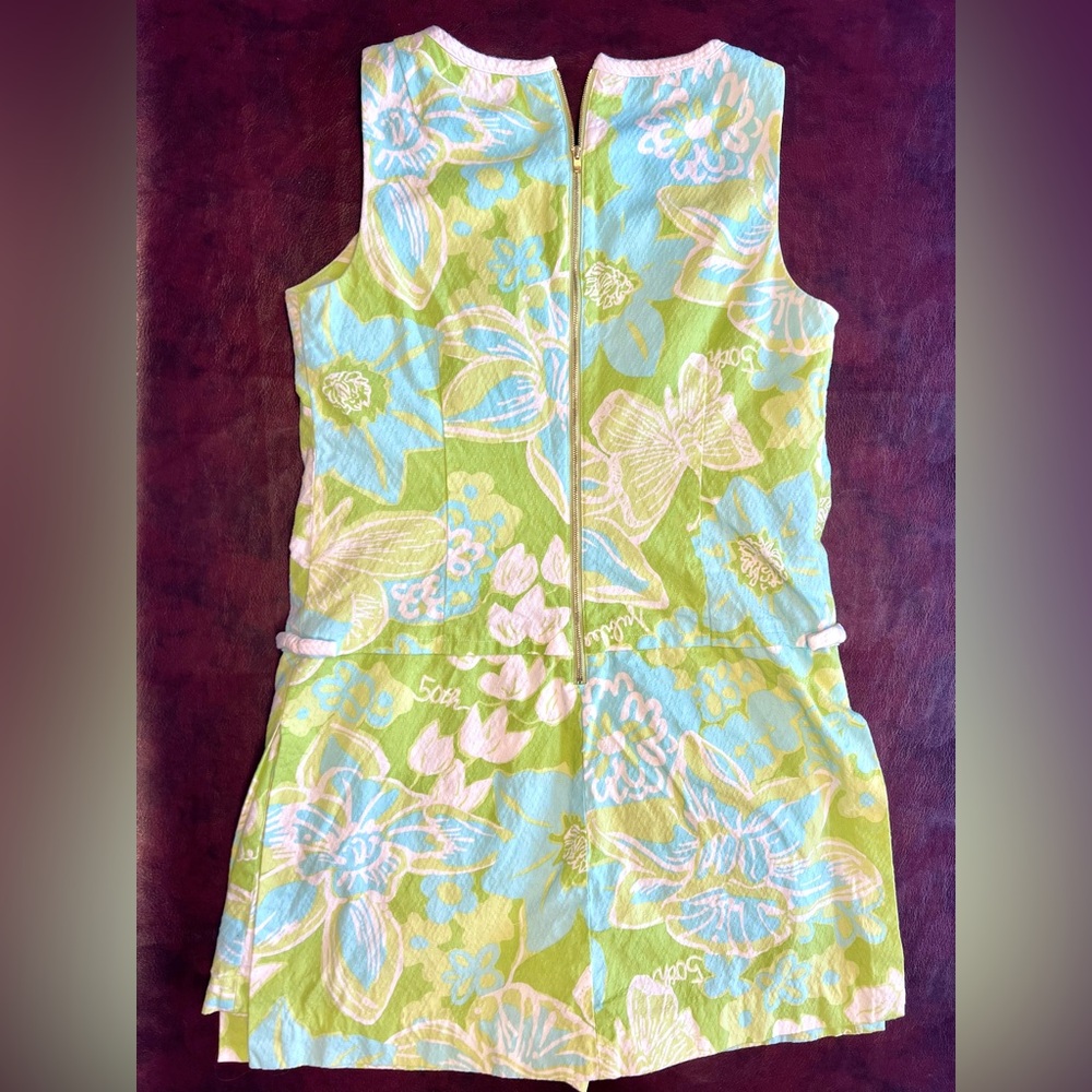 Lilly Pulitzer 50th Anniversary Jubilee Ellery Dress/Romper, size 12 - Picture 8 of 9